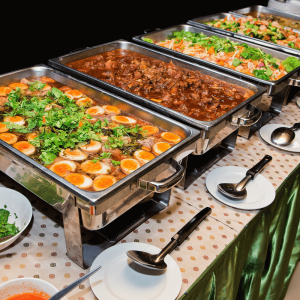 Normal buffet 20-30 persons